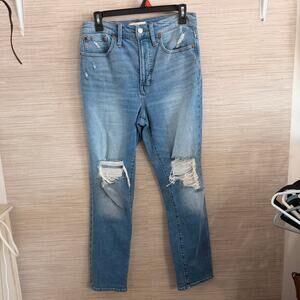 Madewell The perfect Vintage Jean women's size 27 distressed